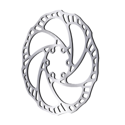 Disco freno storm sl.2 180mm 6 agujeros plata