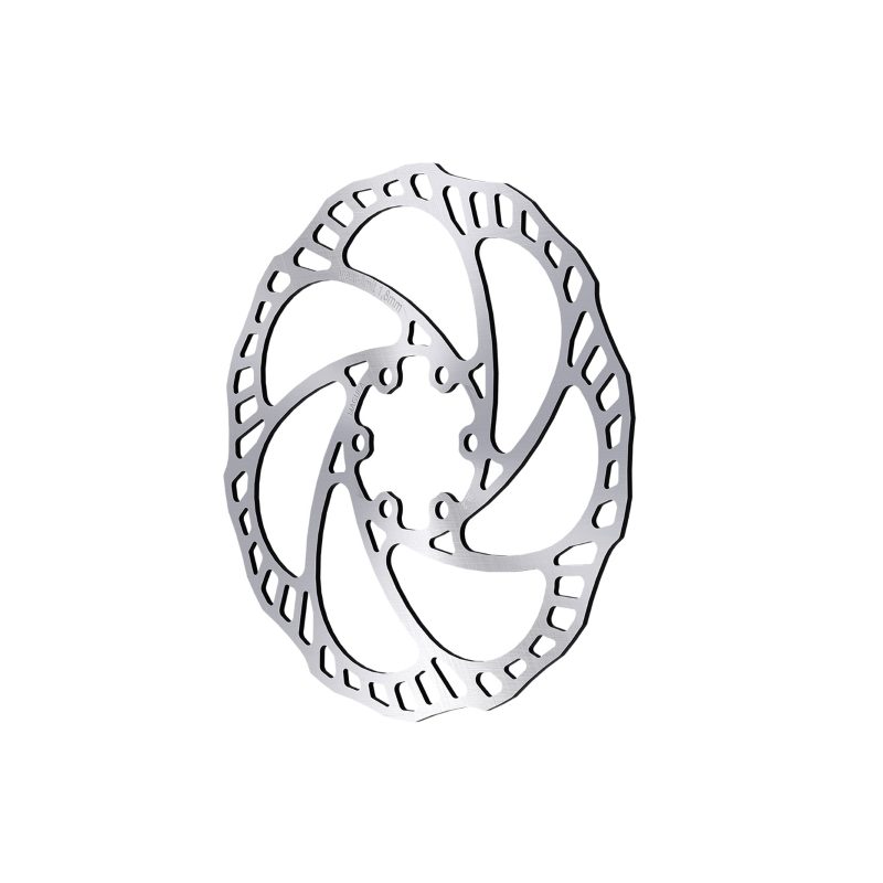 Disco freno storm sl.2 180mm 6 agujeros plata