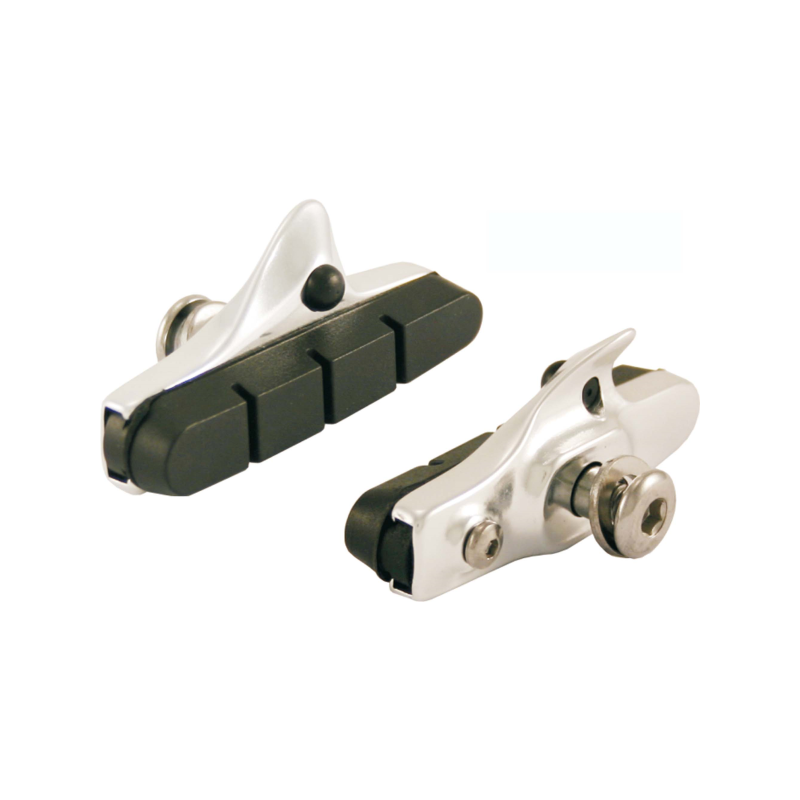 Par zapatas alligator carretera 55mm shimano plata