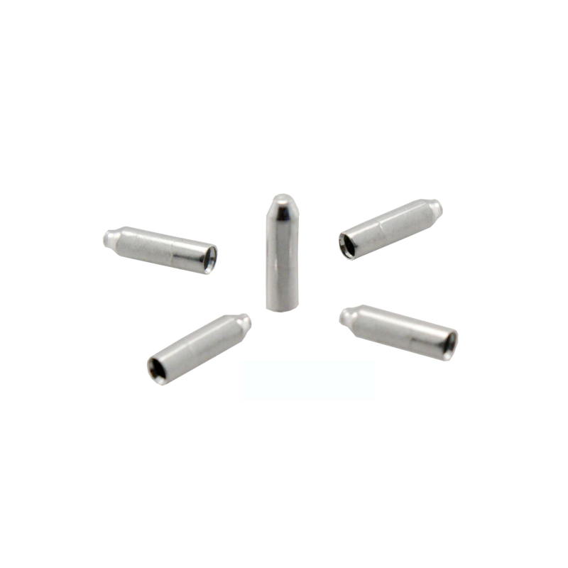 Bote 500 terminales cable cambio/freno alu d. 1,6m