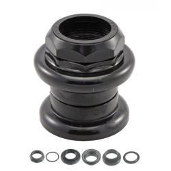 Direccion rosca acero 1/8 bolas negro