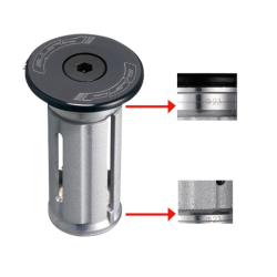 Araña direccion th-881-1 1,5" carbono c/tapa alu n