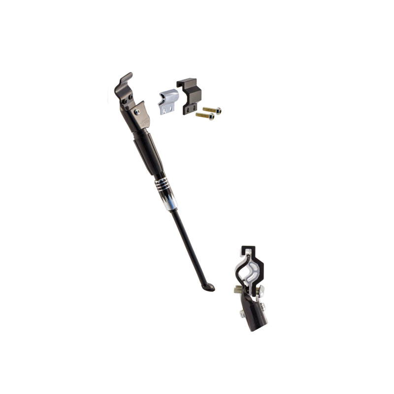 Pata de cabra lateral alu regulable 24-28 vaina pl plata