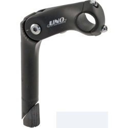 Potencia city aluminio regulable 25.4*90mm  negro