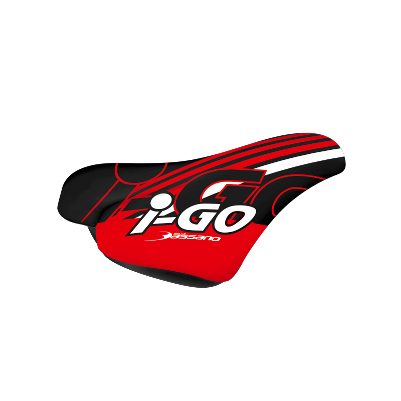 Sillin  infantil, model i-go. negro y rojo.