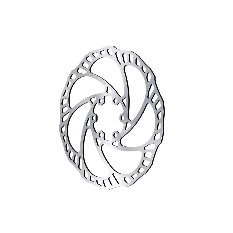 Disco freno storm sl.2 160mm 6 agujeros plata