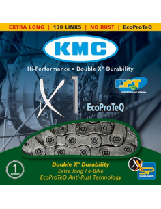 Cadena kmc x1e bici electrica 110p 1v