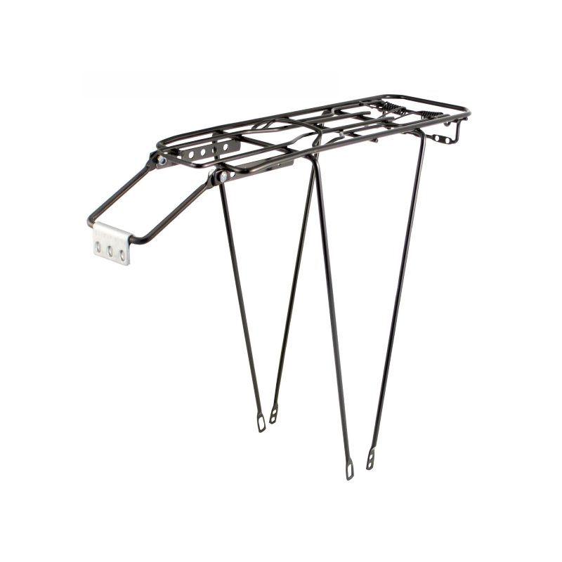 Porta bultos trasero acero 26-28 plata 25 kgs