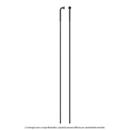 4 radios cx-ray inox straight negro cab alu 14mm 2