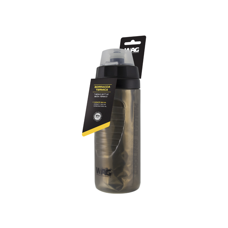 Bidon termico 500ml negro