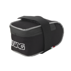 Bolsa bajo sillin mtb cordura doble velcro negro/r