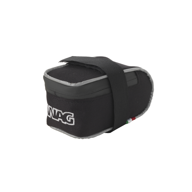 Bolsa bajo sillin mtb cordura doble velcro negro/r