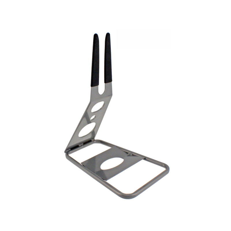 Caballete expositor a eje rueda universal