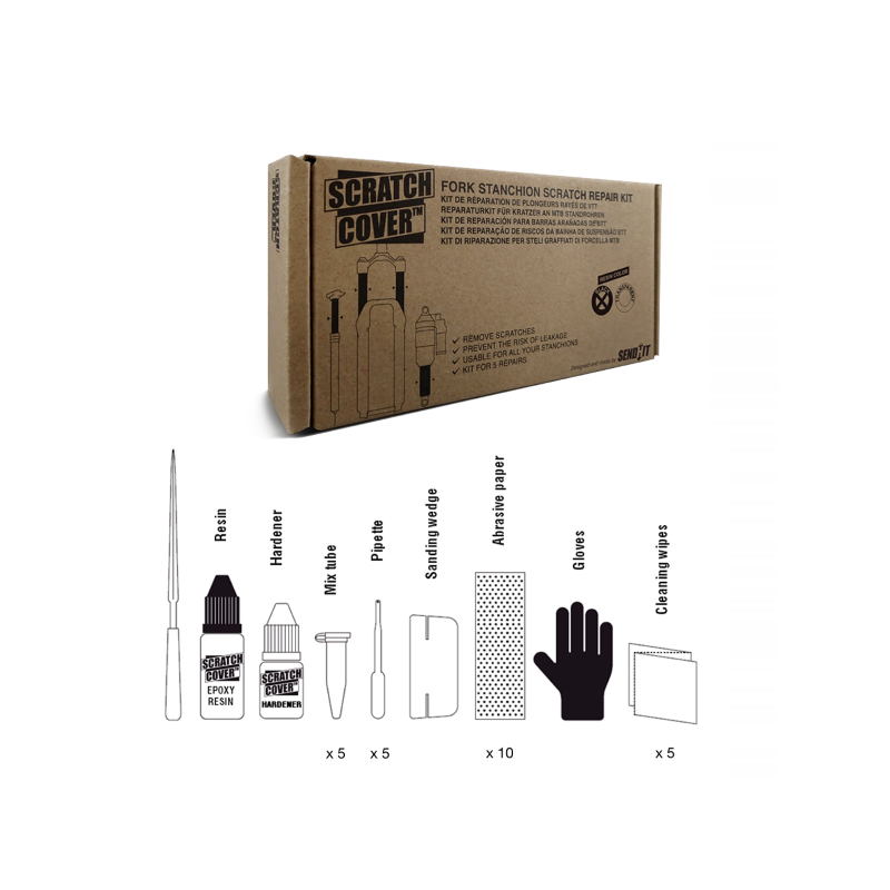 Kit reparacion vastago herramientas y componentes