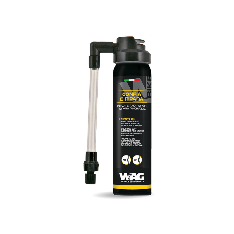 Infla y repara wag c/adaptador valvulas 75ml