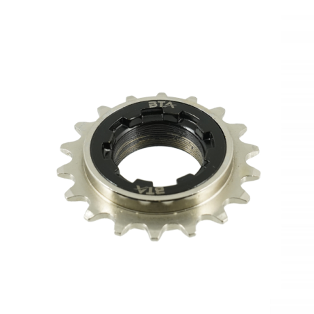 Piñon 18d 1/2 x1/8  cromado/negro 1v