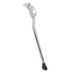 Pata de cabra lateral alu fijo al cuadro c/goma 30