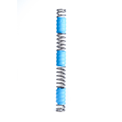 Muelle horquilla nhelm coil main azul