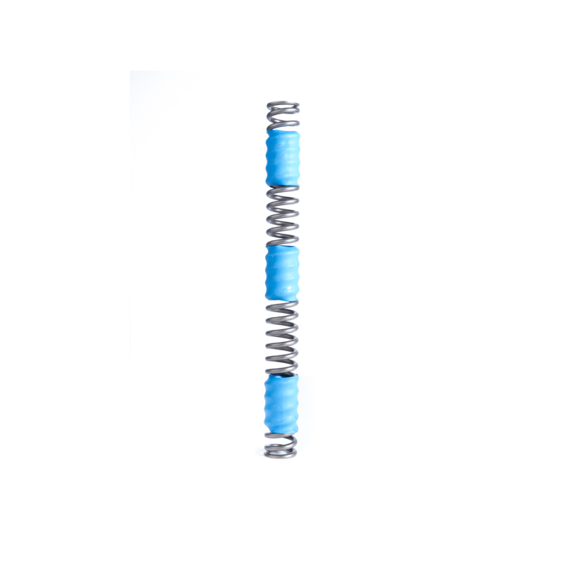 Muelle horquilla nhelm coil main azul