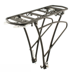 Porta bueltos trasero aluminio 24/26/28 negro