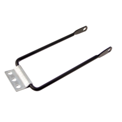 Soporte en u para portabultos trasero 110mm