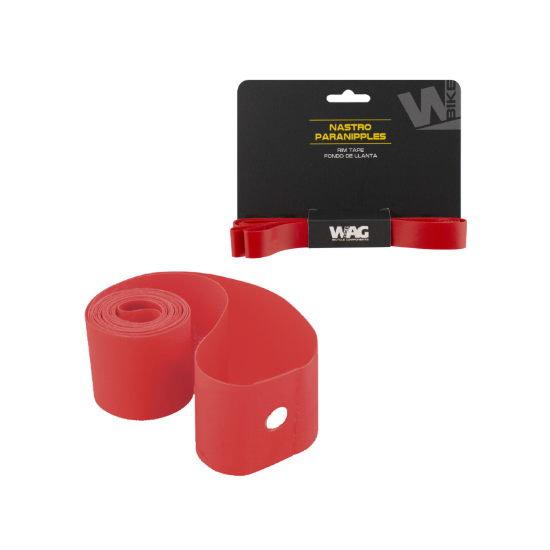 Jgo fondo/protector llanta mtb 26x20mm rojo