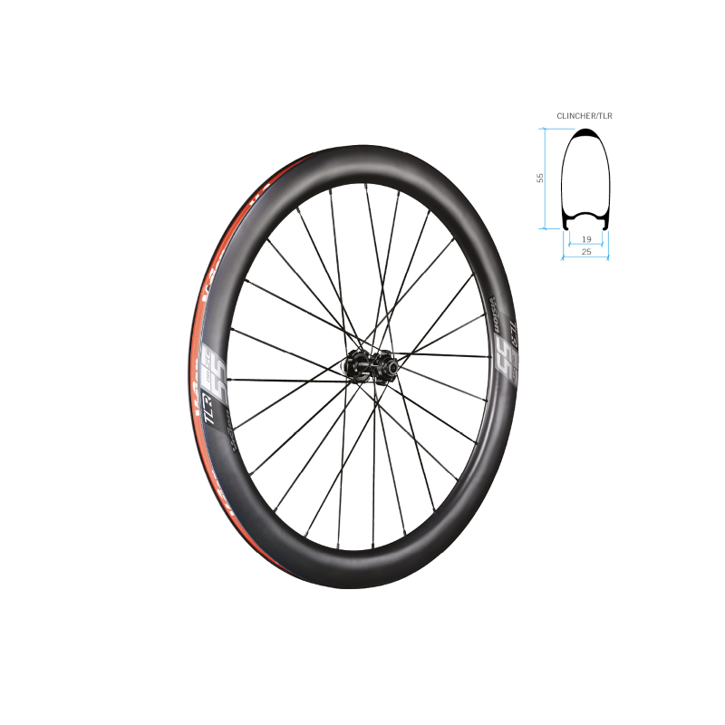 Juego ruedas vision sc 55 db cl ch-tl sh11 w/o qr