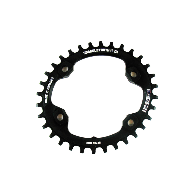 Plato snaggletooth 96/34t negro xt8000