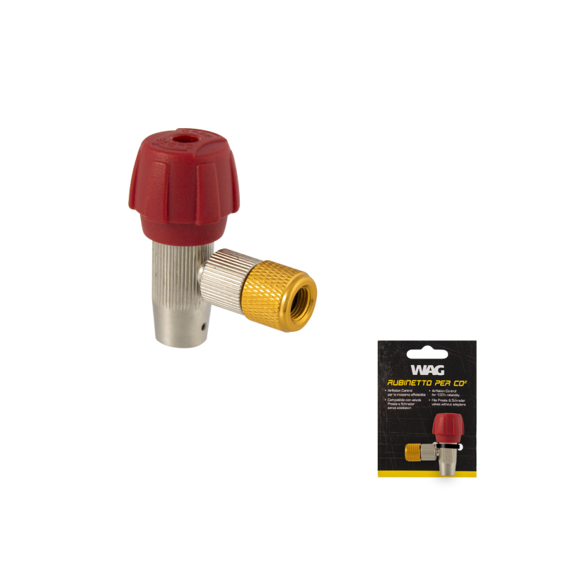 Racord regulable "grifo" bombona co2 aluminio