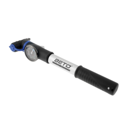 Mini bomba air pocket aluminio c/manometro, 240mm,