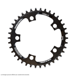 Plato 38d 110mm snaggletooth negro 5 brazos