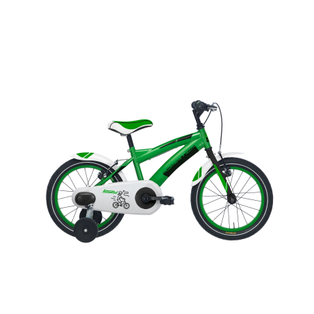 Bicicleta boy 16" 1v bimbo verde mate