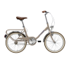 Bicicleta funny 20" 1v crema