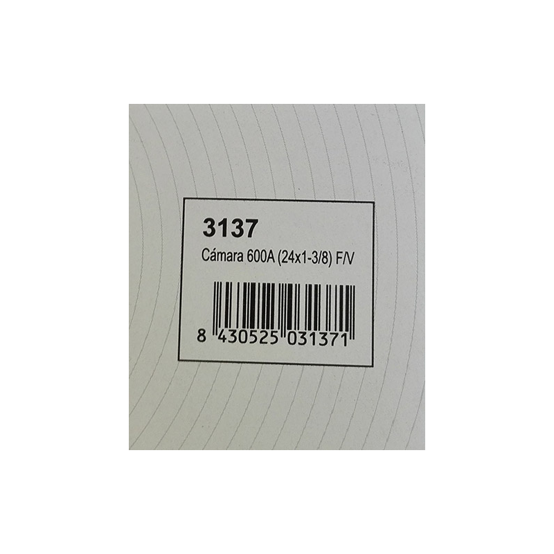 Camara 600a 24x1 3/8 presta vicma aero