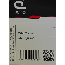 Camara 600a 24x1 3/8  schr vicma aero