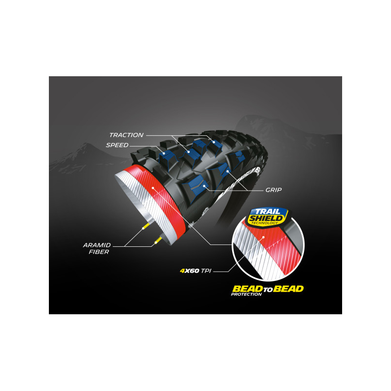 Cubierta 27.5x2.35 wild am perf line ts tlr