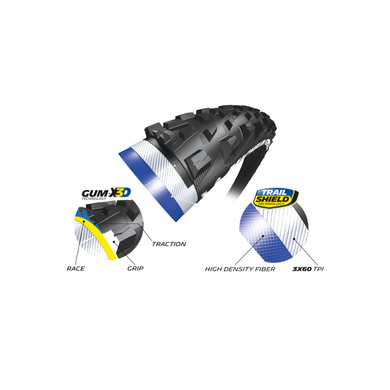 Cubierta 29x2.25 force am comp line tlr