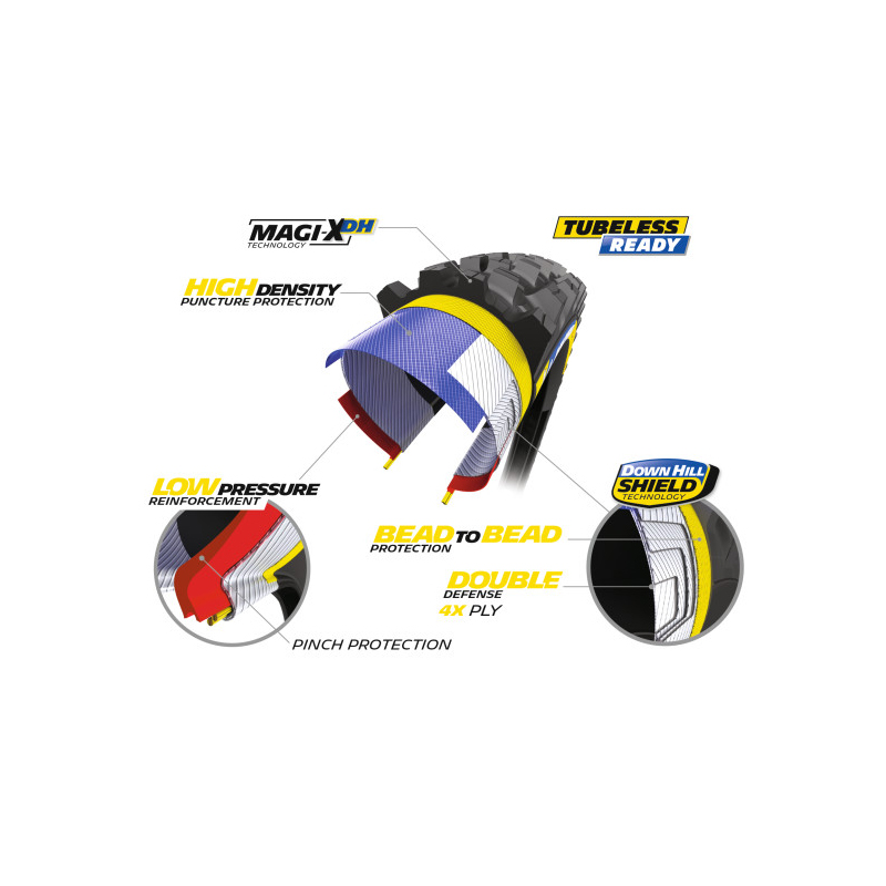 Cubierta 29x2.40 wild enduro rear racingline tlr magi-x