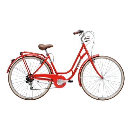 Bicicleta danish lady h48 6v sh roja
