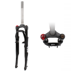 Horquilla suspension 700 (28") bloq. boton rosca 1