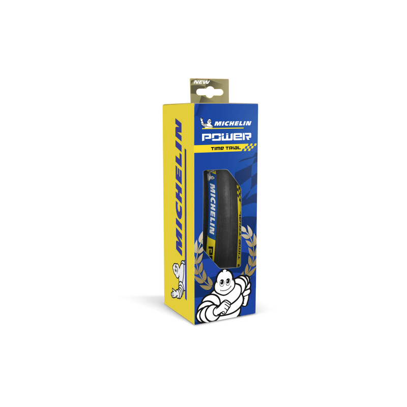 Cubierta 700x23 michelin power time trial negro