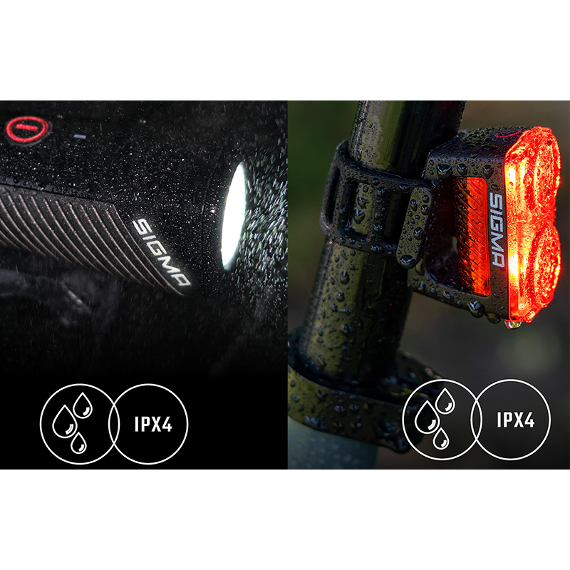 Set buster 800 + luz trasera rl150 usb