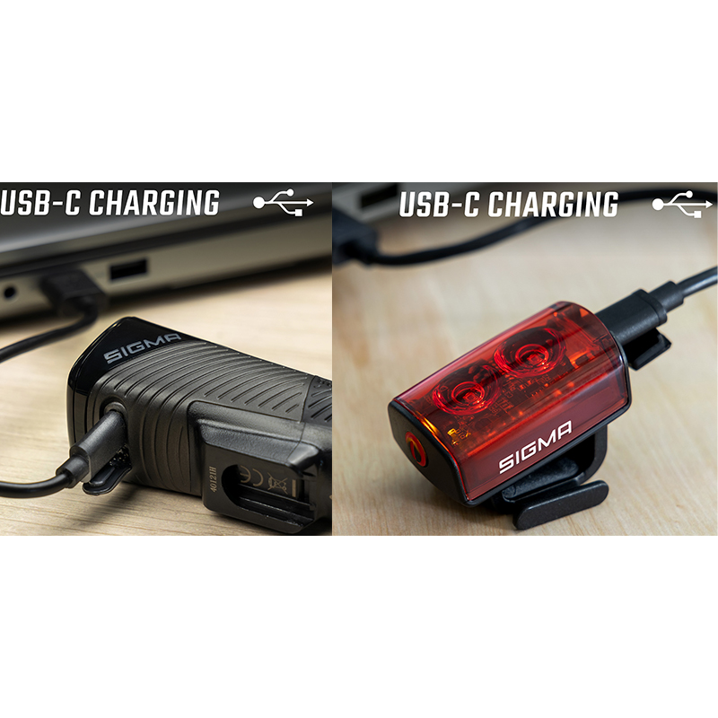 Set buster 800 + luz trasera rl80 usb