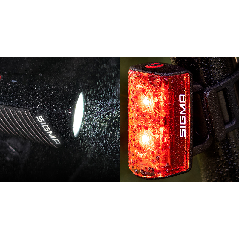 Set buster 800 + luz trasera rl80 usb