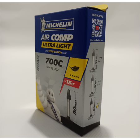 Camara 700x18/25 aricomp ultralight v/f 80mm