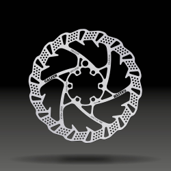 Disco freno 160x1.8mm galfer shark 6 tornillos