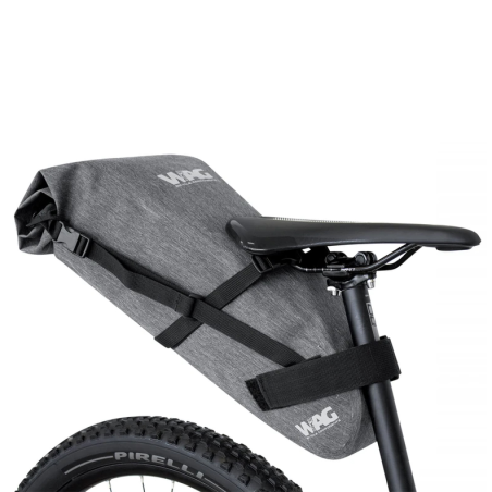 Bolsa sillin para bikepacking 100% impermeable