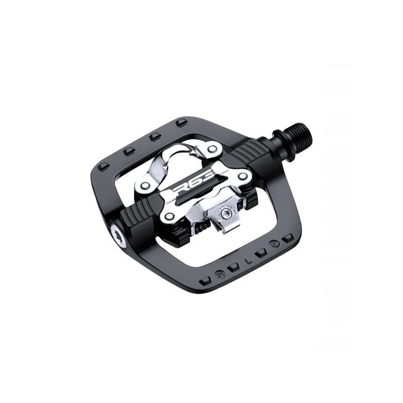 Par pedales auto-dual plataforma mtb spd vp-r63 negros