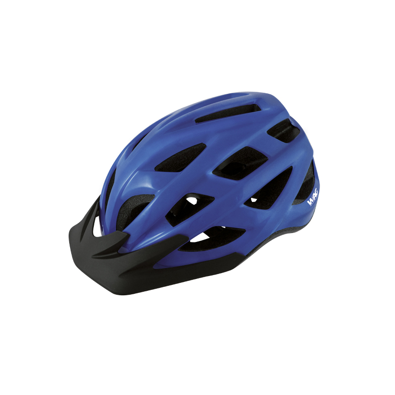 Casco mtb infantil azul t.s