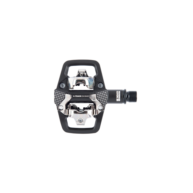 Par pedales look x-track en-rage negro